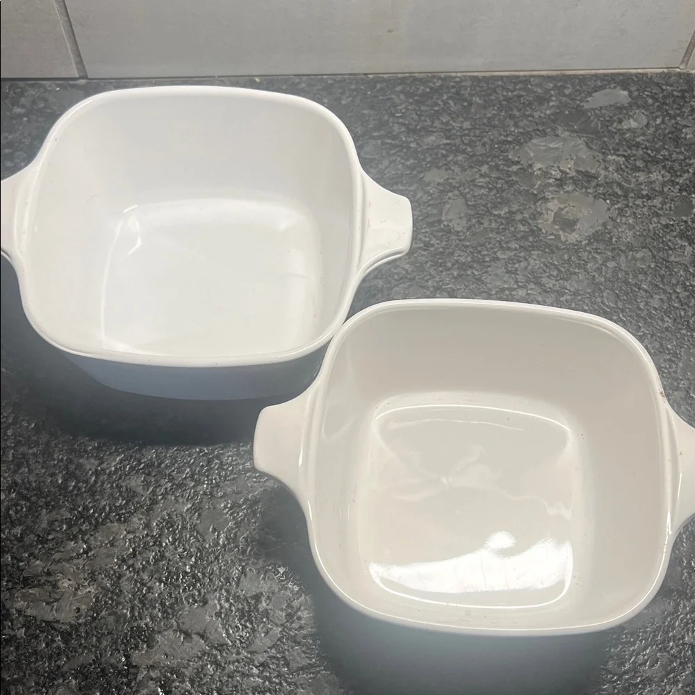 Corningware mini casserole bowls. Spice of Life. Le Persil. Exc condition